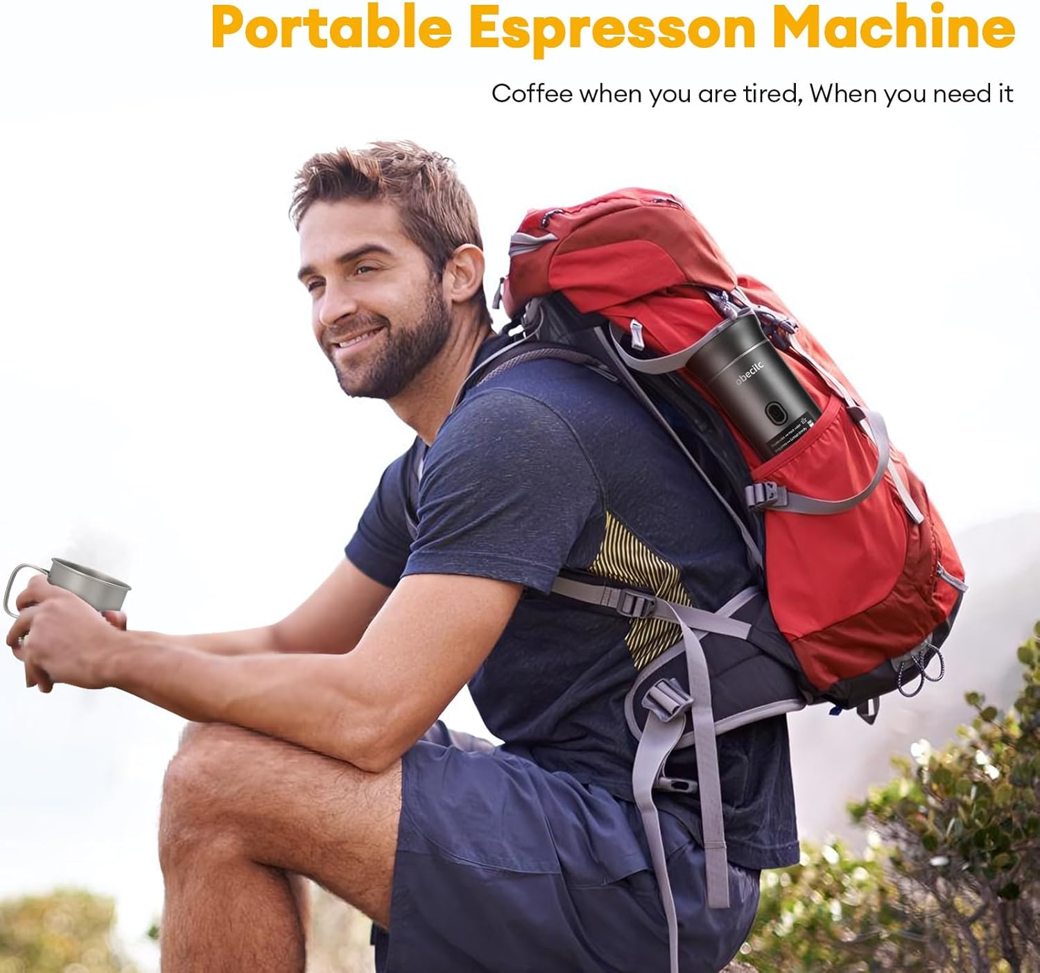 NomadBrew™ - Cafetera Espresso Portátil